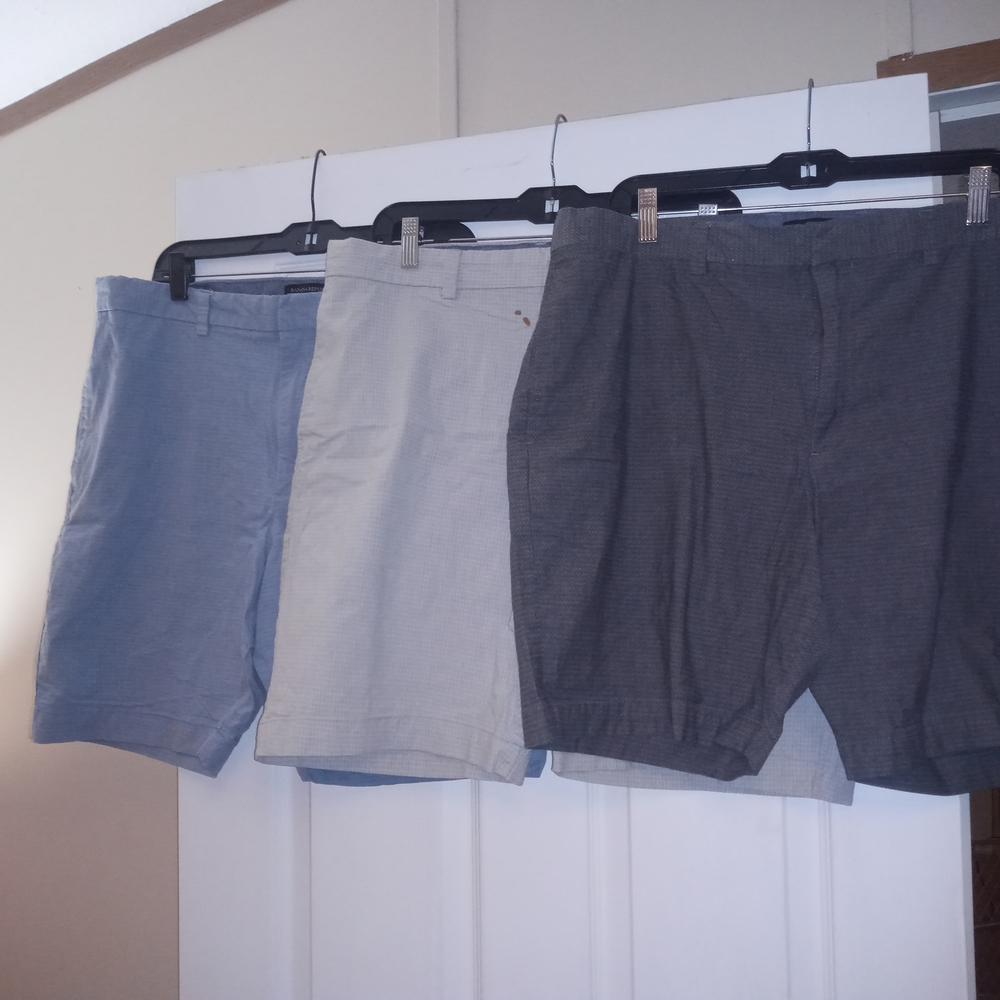 Tommy Bahama Shorts. Lot Of 3. Shades Of Blue. All Size 38